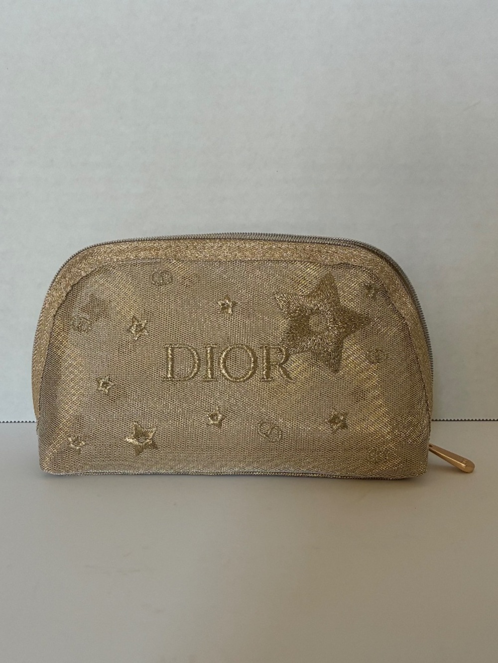 Dior Gold Mesh 2025 Star Pouch